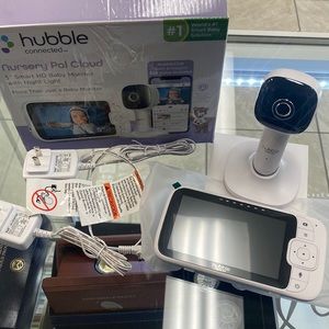 HUBBLE - WI-FI NURSERY PAL CRIB EDITION 5 SMART HD BABY MONITOR touch screen